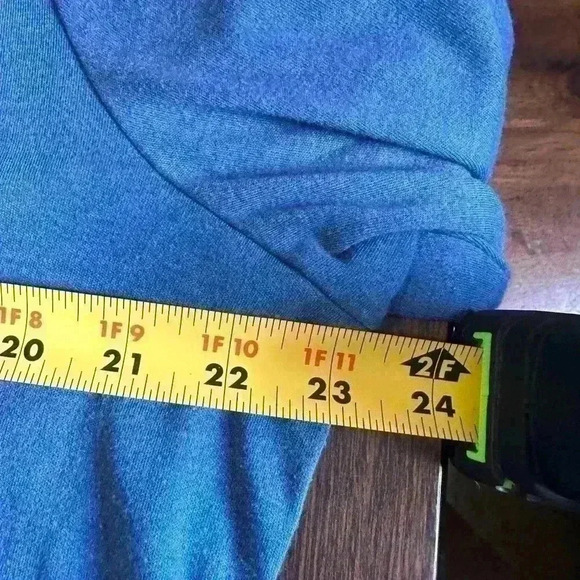 Croft & Barrow 2XL Women’s Blue Mock Turtleneck - Picture 6 of 6